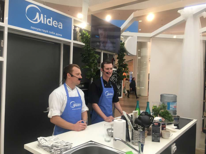 техника Midea, мастер-класс, Николай Богатырский, рецепты